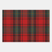 Red Green Christmas Buffalo Kariert Assorted  Geschenkpapier Set (Vorderseite 3)