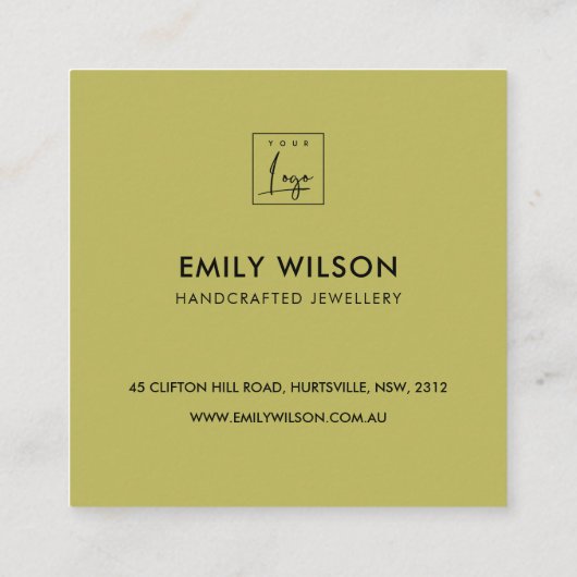 RED GREEN CHRISTMAS GIFT HOLZ TOLLE TRAIN DANK QUADRATISCHE VISITENKARTE (Rückseite)