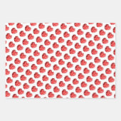 Red Green Christmas Gnome Teacup Hörgeschenke Geschenkpapier Set (Vorderseite 3)