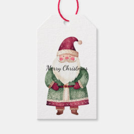 Red Green Christmas Santa Claus Geschenkanhänger