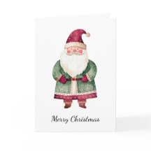Red Green Christmas Santa Claus