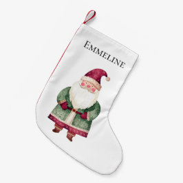 Red Green Christmas Santa Claus Kleiner Weihnachtsstrumpf