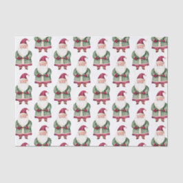 Red Green Christmas Santa Claus Seidenpapier