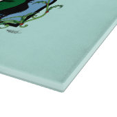 Red Green Christmas Solstice Fairy Schneidebrett (Ecke)