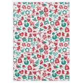 Red Green Christmas Tablecloth Tischdecke (Vorderseite)