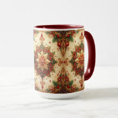 Red Green Decorative Holiday Mug Tasse (VorderseiteRechts)