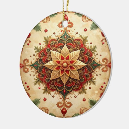 Red Green Decorative Holiday Ornament (Links)