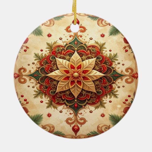 Red Green Decorative Holiday Ornament (Hinten)