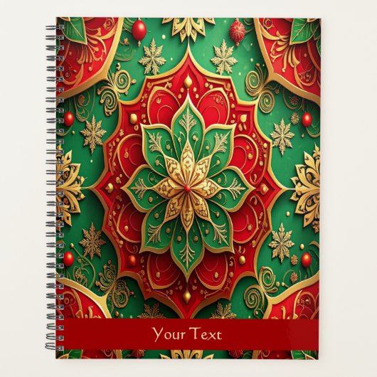 Red Green Decorative Holiday Planer (Vorderseite)