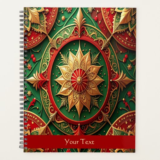 Red Green Decorative Holiday Planer (Vorderseite)