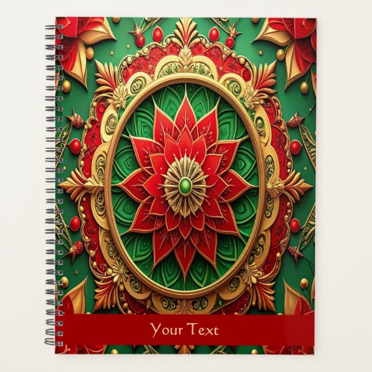 Red Green Decorative Holiday Planer (Vorderseite)