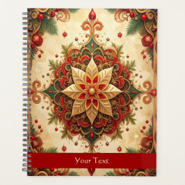 Red Green Decorative Holiday Planer
