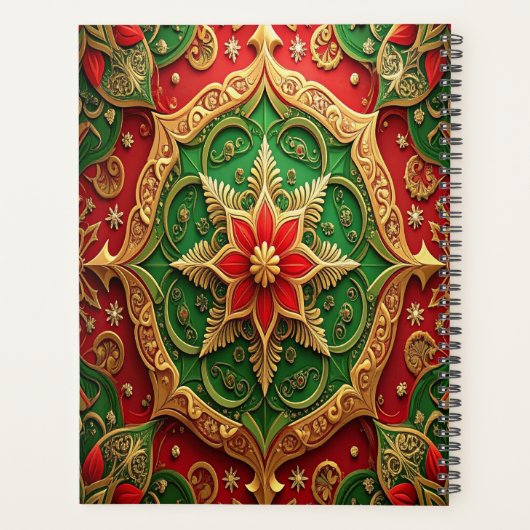 Red Green Decorative Holiday Planer (Rückseite)