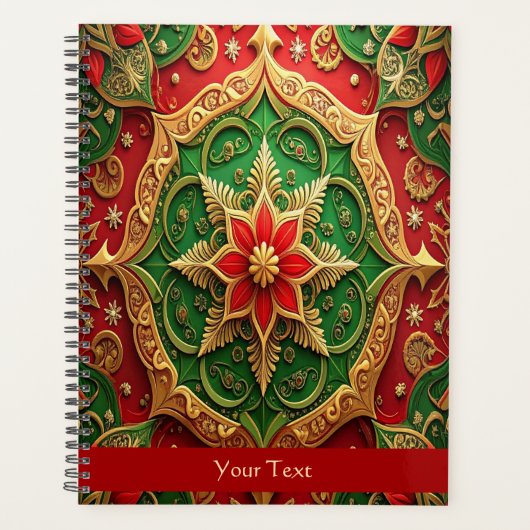 Red Green Decorative Holiday Planer (Vorderseite)