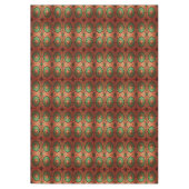 Red Green Decorative Holiday Tablecloth Tischdecke (Vorderseite)