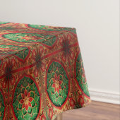 Red Green Decorative Holiday Tablecloth Tischdecke (Beispiel)