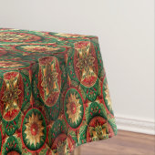 Red Green Decorative Holiday Tablecloth Tischdecke (Beispiel)