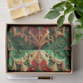 Red Green Decorative Holiday Tissue Paper Seidenpapier (Geschenk)