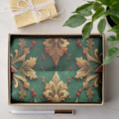 Red Green Decorative Holiday Tissue Paper Seidenpapier (Geschenk)