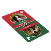 Red Green Dog wird Foto Gefüttert Magnet (Rechte Seite)