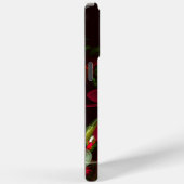 Red Green Floral Modern Abstrakt Art Pattern #02 Case-Mate iPhone Hülle (Rückseite / Rechts)