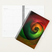 Red Green Floral Modernes Abstraktes Kunstmuster # Planer (Anzeige)