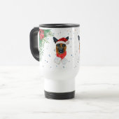 Red Green German Shepherd Dog Onwer Reisebecher (Vorderseite Links)