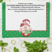 Red Green Gnome Weihnachtsbaum Rezept Keepsake Geschirrtuch (Gefaltet)
