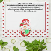 Red Green Gnome Weihnachtsbaum Rezept Keepsake Kit Geschirrtuch (Gefaltet)