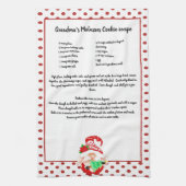 Red Green Gnome Weihnachtsbaum Rezept Keepsake Kit Geschirrtuch (Vertikal)