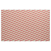 Red Green & Gold Candy Cane Streifen Stoff (Yard (91,4 cm))