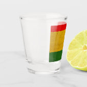 Red Green Gold Schnapsglas (Links)
