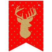 Red Green Gold Wimpelkette (Zweite Fahne)