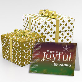 Red Green haben eine Weihnachtskarte Feiertagskarte