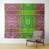 Red & Green Ikat Wandteppich (Beispiel (Horizontal))