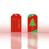 Red Green Joyoux Weihnachten Geschenkanhänger