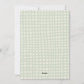 Red Green Kariert Pattern Frohe Weihnachten 3 Foto (Rückseite)