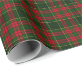 Red & Green Kariert Weihnachtsgeschenkpapier Geschenkpapier (Rolleneckpunkt)