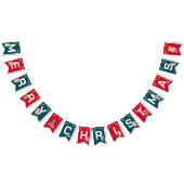 Red Green kitten Katze Santa Merge Weihnachts-Part Wimpelkette (Alle)