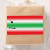 Red & Green Label (Insitu)