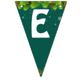 RED GREEN MERRY Christmas Party Wimpelkette (Dritte Fahne)