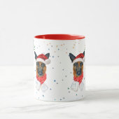 Red Green Niedlich German Shepherd Dog Onwer Weihn Tasse (Zentrum)
