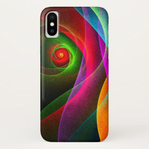 Red Green Orange Modern Abstrakt Art Pattern #22 Case-Mate iPhone Hülle