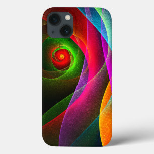 Red Green Orange Modern Abstrakt Art Pattern #22 Case-Mate iPhone Hülle