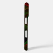 Red Green Orange Modern Abstrakt Art Pattern #22 Case-Mate iPhone Hülle (Rückseite / Rechts)