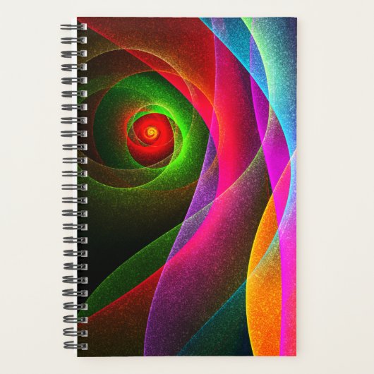 Red Green Orange Modern Abstrakt Art Pattern #22 Planer (Vorderseite)