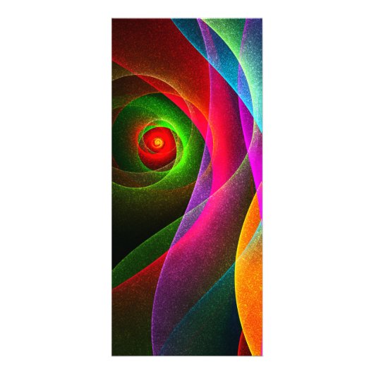 Red Green Orange Modern Abstrakt Art Pattern #22 Werbekarte (Vorne)