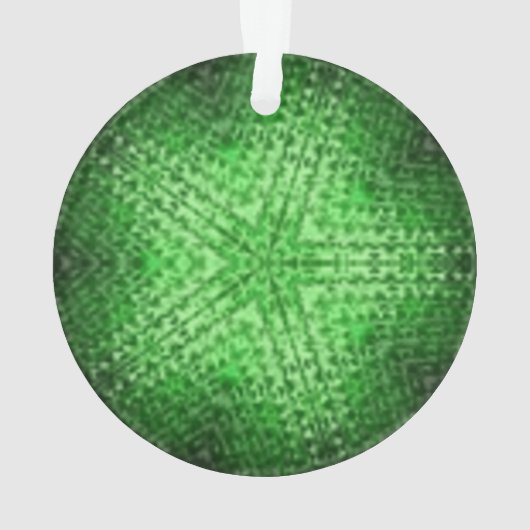 RED & GREEN ORNAMENT (Rückseite)