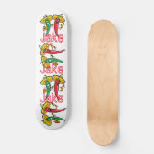 Red Green Pepper, Skateboard (Vorderseite)