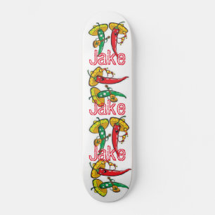 Red Green Pepper, Skateboard